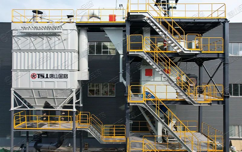 浙江干法制砂樓項目安裝飛快，馬上完工！